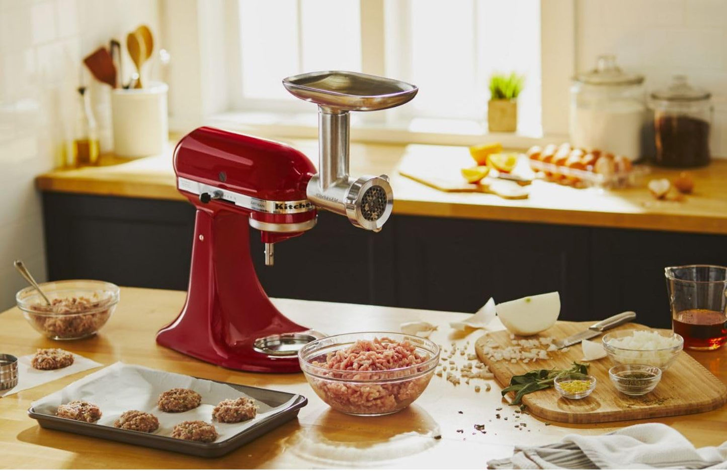 Metal Food Grinder/stuffer attachment-KitchenAid