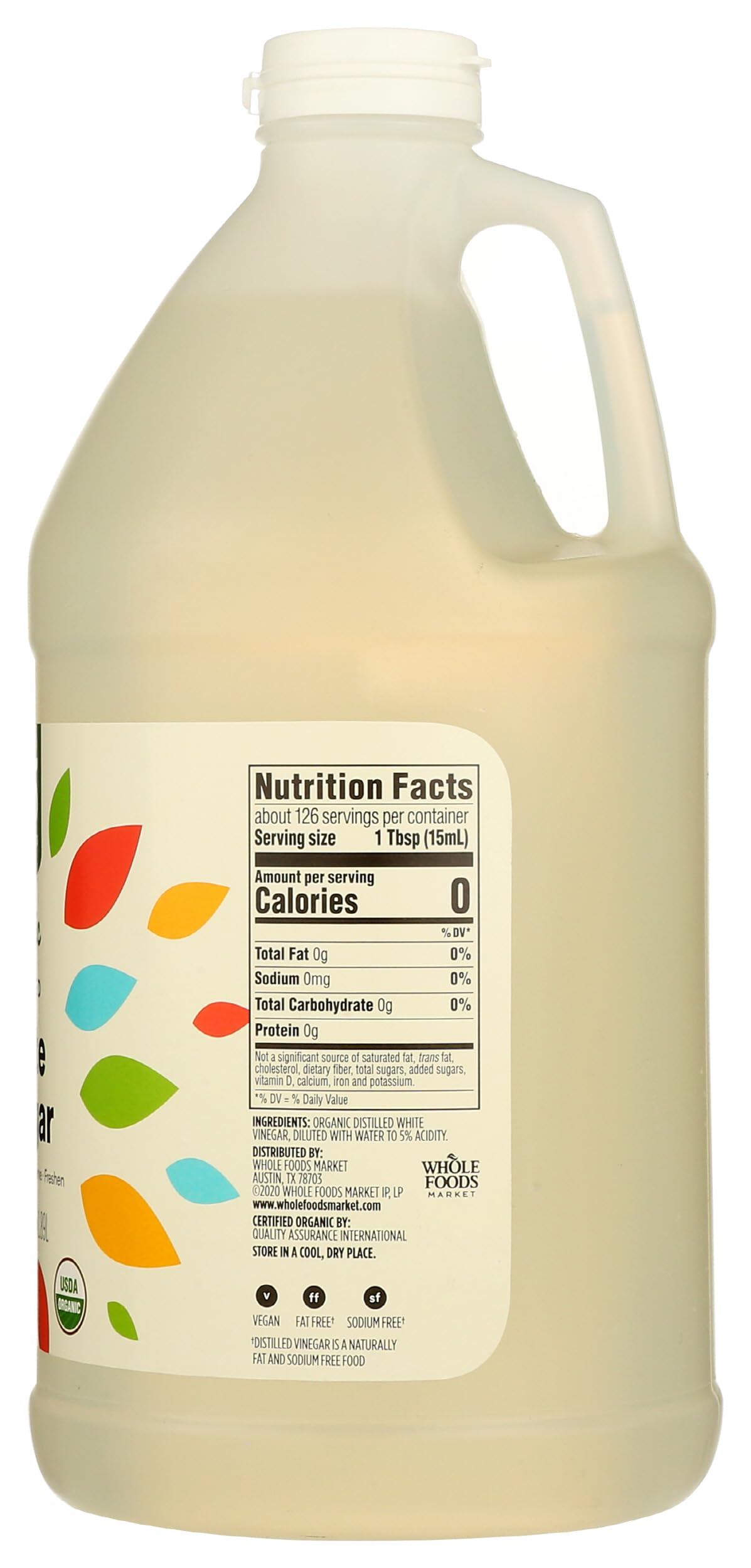 Organic White Distilled Vinegar
