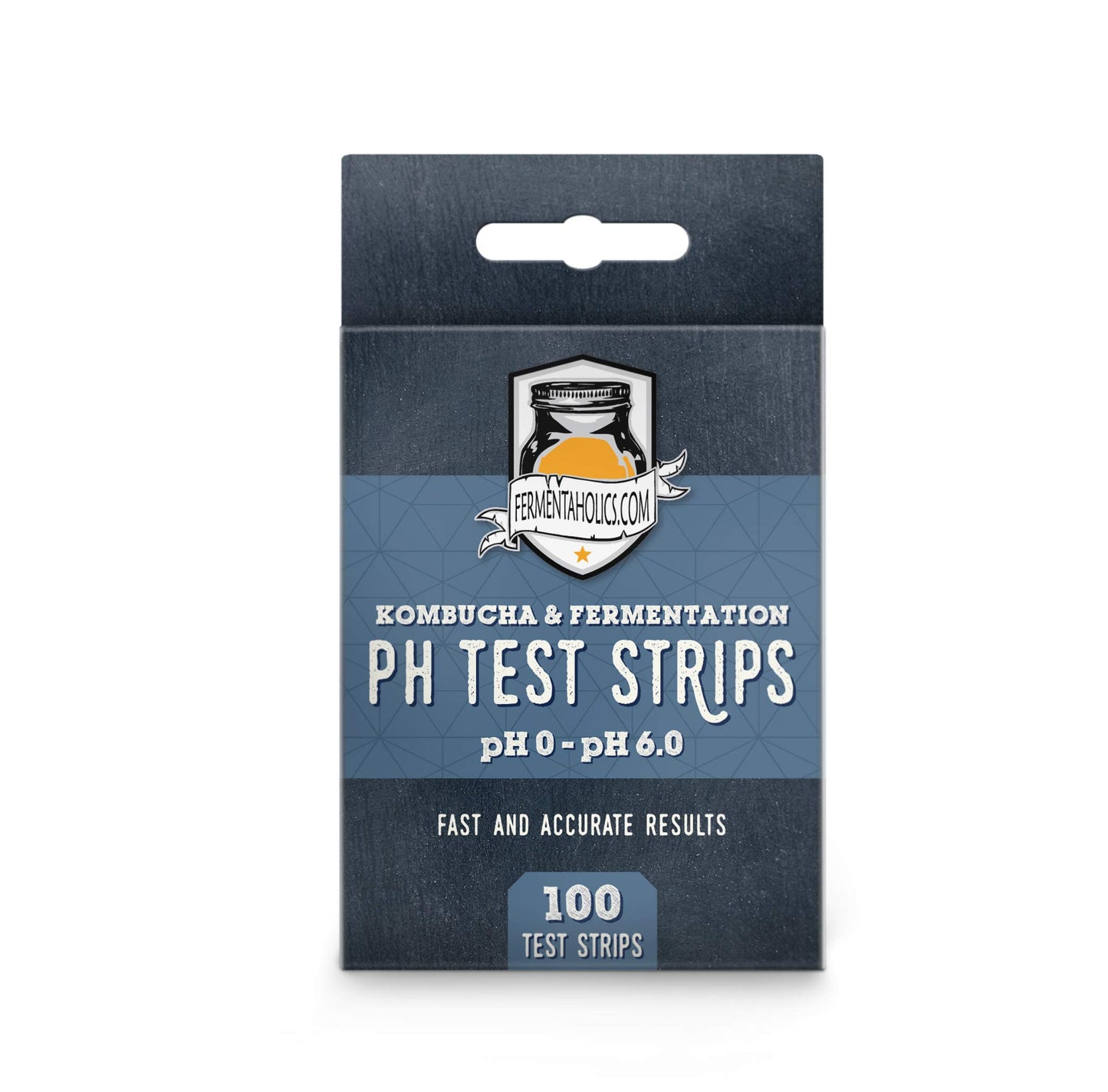 pH Test Strips - pH Range 0-6