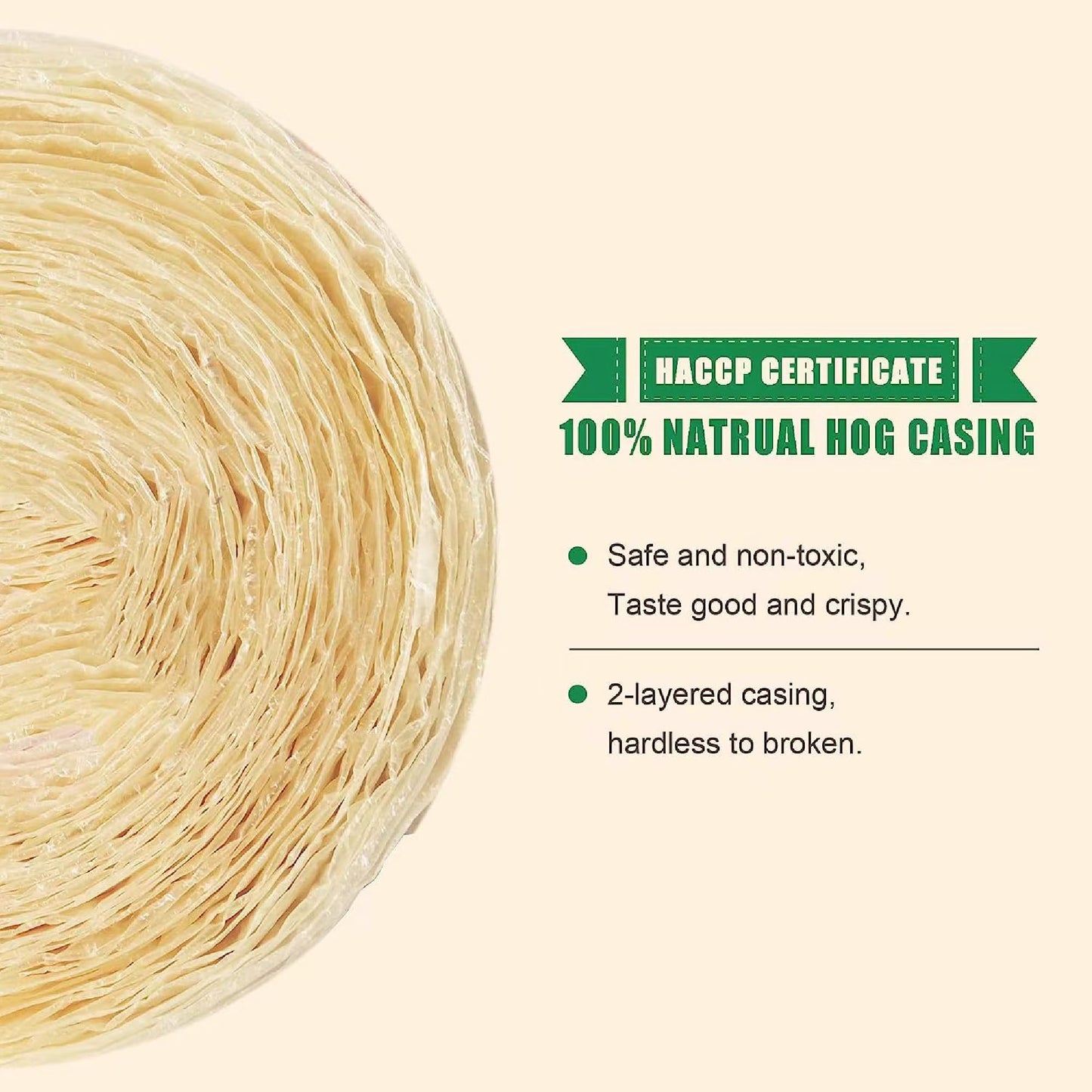 Edible Drying Natural Sausage Casings