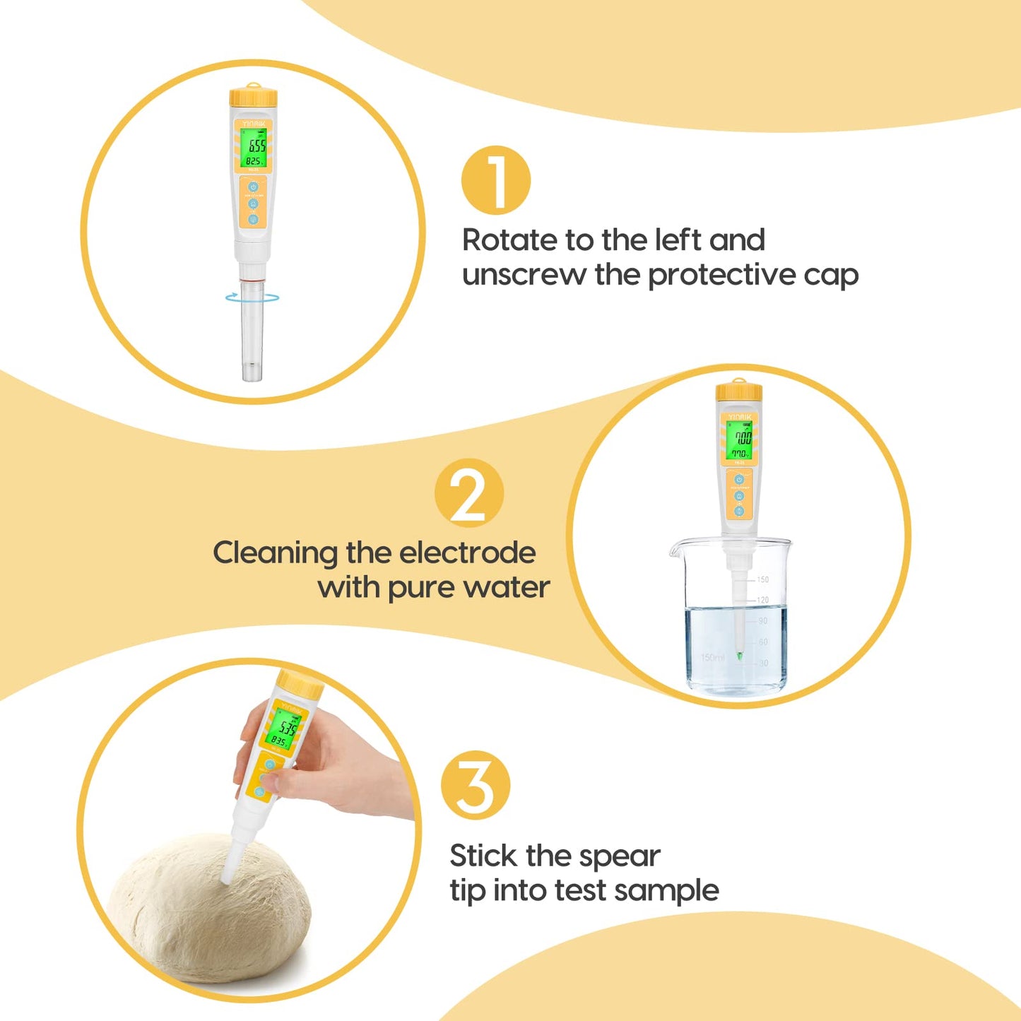 Digital pH Meter for Fermentation