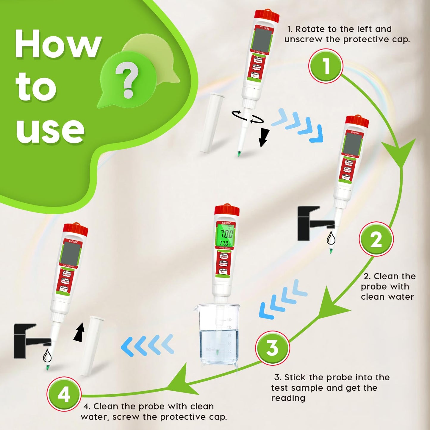 Digital pH Meter for Fermentation
