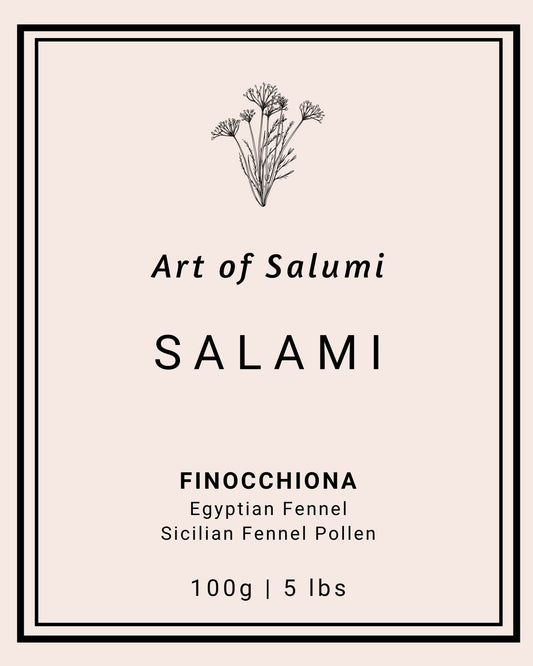 Finocchiona Salami Spice Blend kit- Sicilian Fennel Pollen